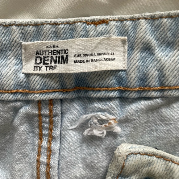 Denim Zara shorts - Picture 9 of 9